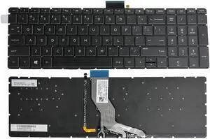 Aomoproing   replacement keyboard for HP 15-cc 15-cc050wm 15-cc060wm 15-cc0xx with backlight Black