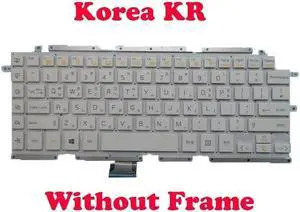 Aomoproing   Keyboard For 13Z930 13Z935 ZD360 Korea V138967AS1 AEW73409901 V138967AS2 Whit