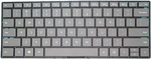 Aomoproing Gray color Keyboard For Microsoft surface Laptop 5 13.5 1950 1951 United States US