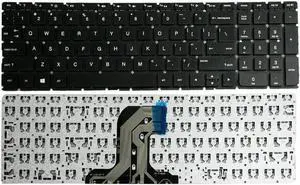 Aomoproing Laptop US Keyboard For HP Pavilion 15-ba034ca 15-ba032au 15-ba032ca
