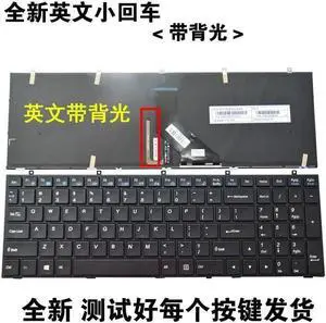Aomoproing KEYBOARD for Clevo W670 W670SR Keyboard US Backlit