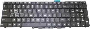 Aomoproing Laptop Replacement Keyboard For BBEN G173 English US Black With Backlit