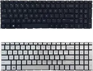 Aomoproing replacement keyboard for HP 15-EG 15-EH TPN-Q246 TPN-Q245 15-eg0021nr M08910-001 US Backlit