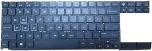 Aomoproing Laptop US Keyboard For HP OMEN X 2S 15-DG 15-DG0000 NSK-XP0BQ 9Z.NF3BQ.001