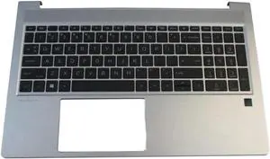 Aomoproing replacement keyboard for HP ProBook 450 G8 455 G8 with Palmrest M21740-001