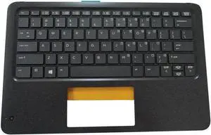 Aomoproing replacement keyboard for HP ProBook 11 G4 EE with Palmrest L58584-001 - Camera Version