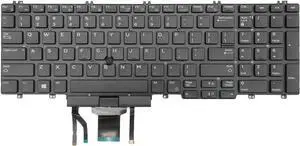 Aomoproing  US Backlit Keyboard for Dell LatituDE P137G P137G001 P135G P135G001 P135G002