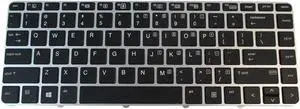 Aomoproing  Backlit Keyboard for HP EliteBook 840 G3 840 G4 Laptops - No Pointer