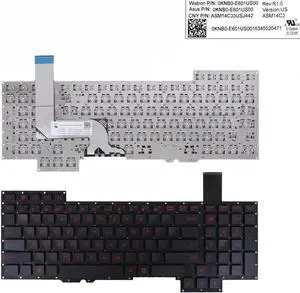 Aomoproing  Keyboard for ASUS G751J G751JL G751JM G751JT G751JY US ASM14C33USJ442