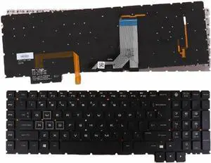 Aomoproing  Keyboard for HP Omen 17-AN000/AN001CA 17-AN008CA 17-AN010CA/AN020CA Backlit US