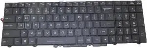 Aomoproing Laptop Keyboard For Gaming Guru Rain RTX English US With Backlit Black