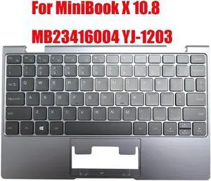 Aomoproing US Laptop Palmrest For Chuwi MiniBook X 10.8 MB23416004 YJ-1203 Backlit Keyboard