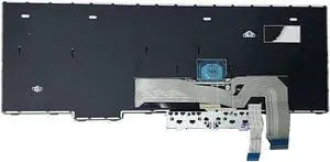 Aomoproing Laptop Keyboard NO Backlit For ThinkPad L15 Gen 2 5N20W68217 PK131H63B0US