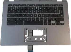 Aomoproing replacement keyboard for Acer Chromebook CB514-1W CB514-1WT with Palmrest Backlit 6B.AY7N7.023