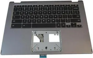 Aomoproing replacement keyboard for Acer Chromebook Spin CP514-1WH with Palmrest 6B.A02N7.020