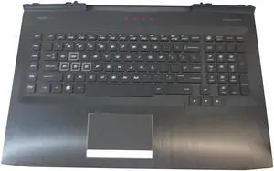 Aomoproing replacement keyboard for HP Omen 17-AN 17T-AN with Palmrest Backlit including Touchpad L14994-001