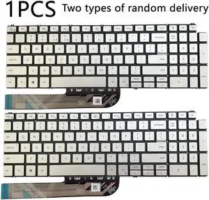Aomoproing   Backlight Keyboard US Sliver for Dell Inspiron 15 7590 7591 7791 5584 5594 5598