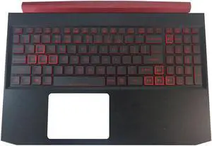 Aomoproing replacement keyboard for Acer Nitro AN515-54 Upper Case with Palmrest Backlit 6B.Q5AN2.001