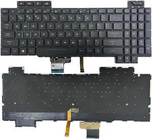 Aomoproing replacement For ASUS GL504GW GL504GM-4 Nice Laptop Keyboard With Backlight US Black color