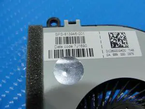Aomoproing Cpu cooling fan for HP 15-ay167sa 15.6 inches 813946-001 DC28000GAD0