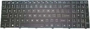 Aomoproing  English US Laptop Keyboard For Sager NP3155 NP3156 NP3952Z With Backlit