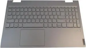 Aomoproing replacement keyboard for Lenovo Yoga C740-15IML 81TD with Palmrest Backlit including Touchpad 5CB0U43851