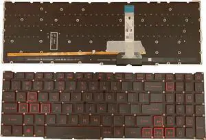 Aomoproing  US Backlit Keyboard for Acer Nitro 05P-N10BR 05P-N12B3 05P-N12B3L