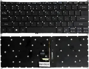 Aomoproing  replacement keyboard for Acer Aspire R14 R5-471 R5-471T R5-471T-534X US with Backlit