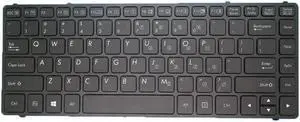 Aomoproing Laptop Keyboard For Getac V138418CS1 V0US-RO 531087680002 English Black Frame