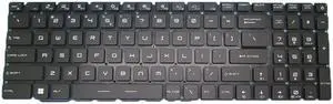 Aomoproing Per-Key RGB Backlight US Keyboard For MSI GE77 HX-12U GE77HX 12UGS 12UHS MS-17K5