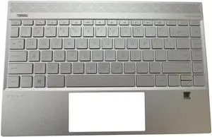 Aomoproing replacement keyboard for HP Envy 13-AQ 13T-AQ Gold Palmrest with Backlit Keyboard