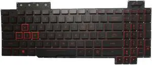 Aomoproing Laptop US Keyboard For ASUS FX505 FX505G FX505GT FX505GU FX505GE FX505GD FX505GM