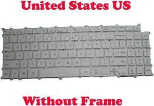 Aomoproing  English NO Backlit Keyboard For 15Z90N 15Z90N-V 15Z90C 15Z95N 15Z95N-G 17Z95N