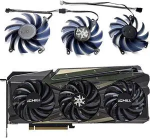 Aomoproing Cooling fan for RTX3080 3080ti 3090 iCHILL X3 Graphics Cards