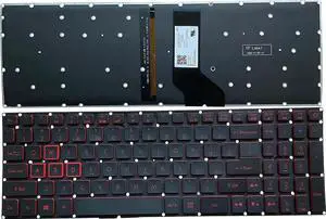 Aomoproing replacement keyboard for Acer Nitro 5 AN515-51-72HL AN515-51-56U0 AN515-42-R5GT US with Backlit