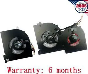 Aomoproing Gpu and Cpu cooling fan for MSI GS65 GS65V R MS-16Q2 GS65 Stealth 4-wires