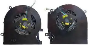 Aomoproing Gpu and Cpu cooling fan for HP OMEN 15-EK 15-EK0005LA 15-EK0013DX L98737-001 12V voltage