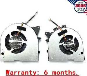 Aomoproing Gpu and Cpu cooling fan for Lenovo Legion Y540P Y545 Y7000P-2019 FKTY FKU0