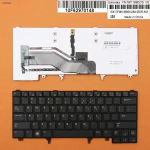 Aomoproing Keyboard For DELL LatituDE E6420 E5420 E6220 E6320 E6430 Black ( Backlit US