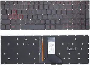Aomoproing  US Backlit Keyboard for Acer Nitro 5 AN515-51 AN515-51-51T8 AN515-51-55WL