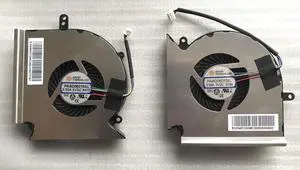 Aomoproing Gpu and Cpu cooling fan for MSI MS-16P1 MS-17C1 MS-16P7 PAAD06015SL-N417 N384