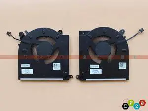 Aomoproing Gpu and Cpu cooling fan for Alienware M15 R3 M15 R4 RTX 2070 3070 0TG9V0 0D1X38