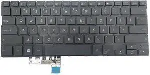 Aomoproing  Laptop Keyboard For ASUS BX331FAL United States US Without Frame With Backlit