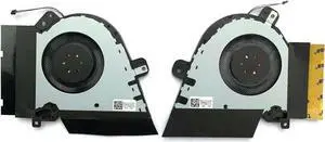 Aomoproing Gpu and Cpu cooling fan for ASUS ROG Zephyrus GU502GW GU502DU GU502GV 12V voltage 1A