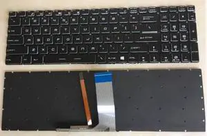 Aomoproing  replacement keyboard for MSI CR62 CX62 CX72 CR72 CX62 2QD 7QL MS-16J6 MS-179 US Backlit