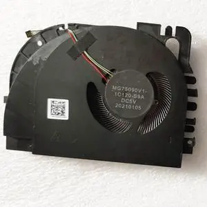 Aomoproing Gpu and Cpu cooling fan for HP Zbook Fury 17 G7 MG75090V1-1C120-S9A