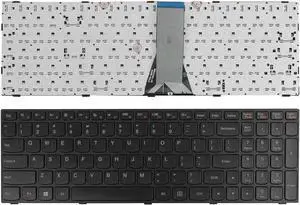 Aomoproing  Keyboard for LENOVO G50-70 BLACK FRAME US BLACK(OEM)