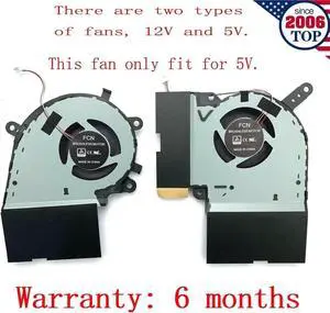 Aomoproing Gpu and Cpu cooling fan for ASUS ROG Strix G731G G731GW 5V 0.5A