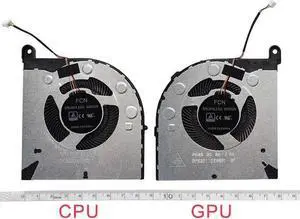 Aomoproing Gpu and Cpu cooling fan for Lenovo Legion Y730 Y740 Y9000K (2019)4-PIN radiator