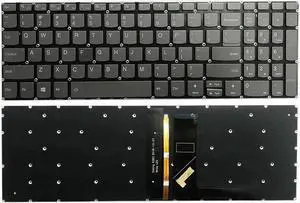 Aomoproing   US Black color Replacement keyboard for Lenovo Ideapad 320-17ISK 130-15AST L340-15 Backlight Keyboard
